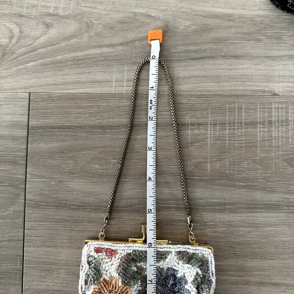 Vintage Micro Beaded Bag Clutch Styled By Laura U.S.A - Picture 8 of 12